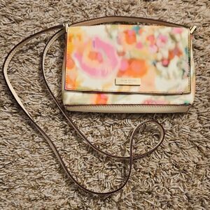 Kate Spade Grant Street Floral Watercolor Crossbody